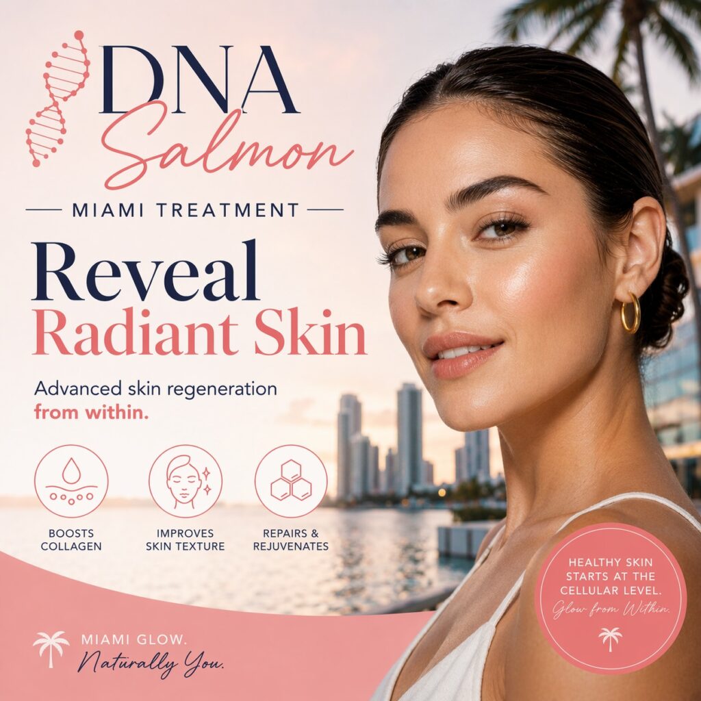 DNA Salmon Miami Treatment Reveal Radiant Skin