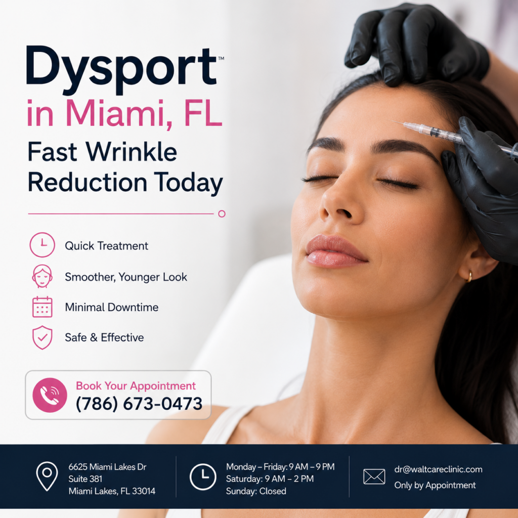 Dysport in Miami, FL | Fast Wrinkle Reduction Today