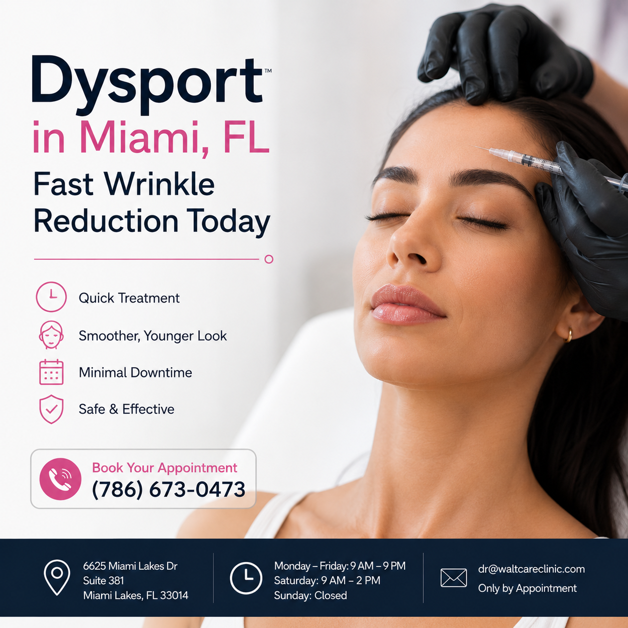 Dysport in Miami, FL | Fast Wrinkle Reduction Today