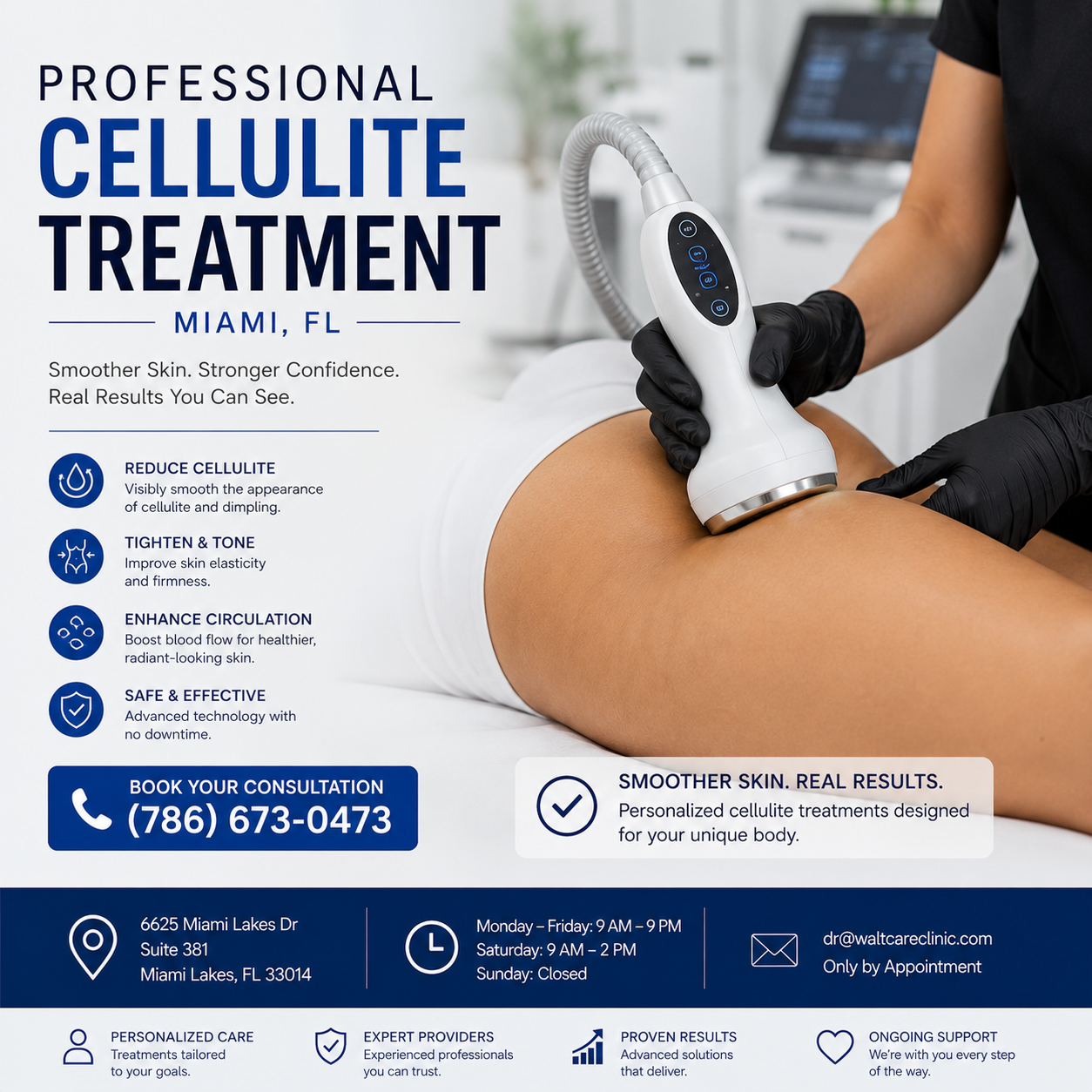 Professional Cellulite treatment Miami FL