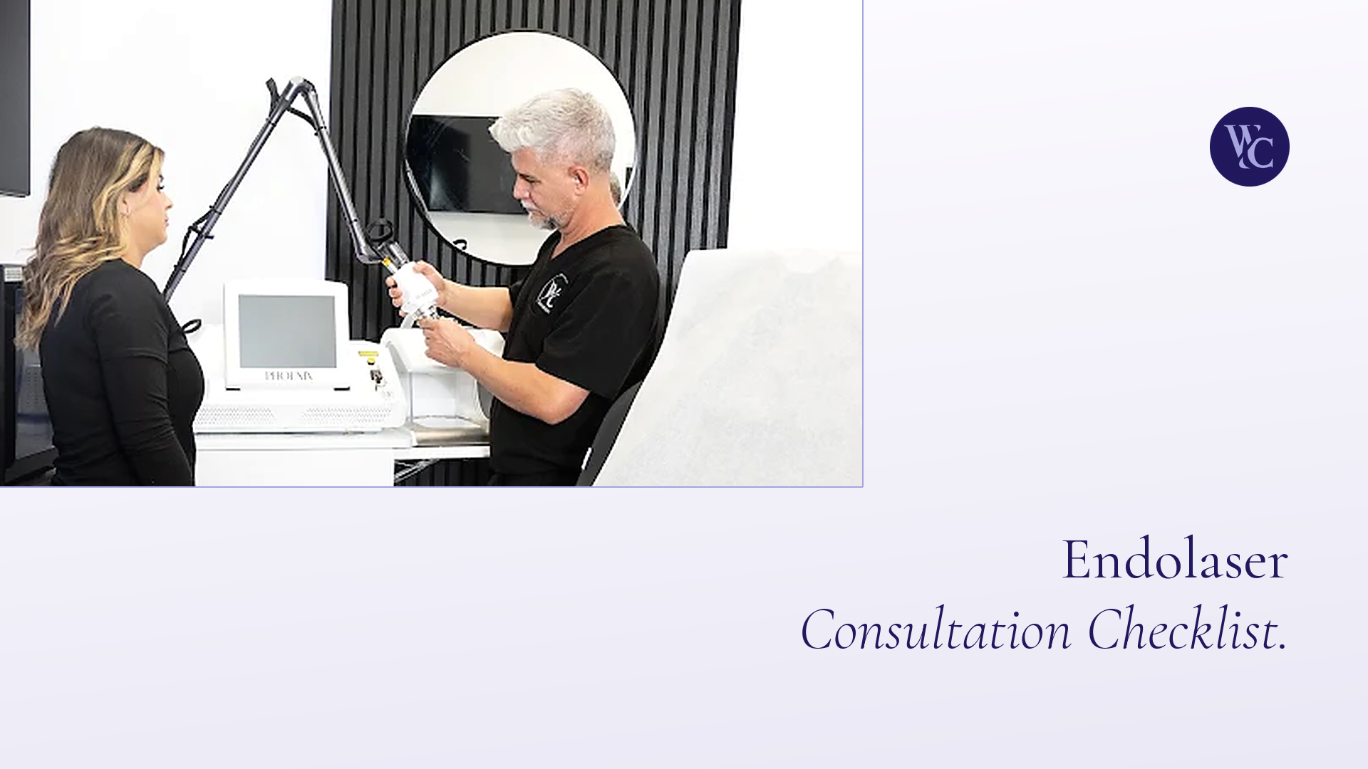 Endolaser treatment Miami consultation and personalized aesthetic treatment planning at WaltCare Clinic